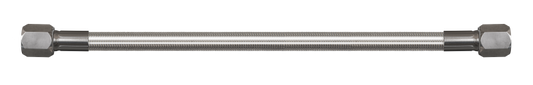 Goodridge 14in Universal Oil Line Assembly w/Clear Fittings