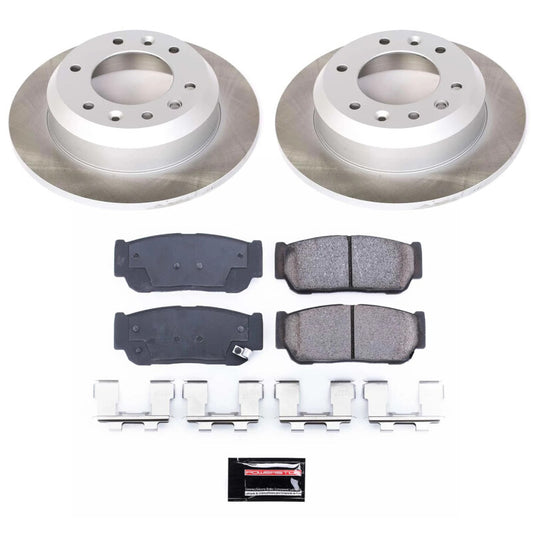 Power Stop 2006 Kia Sedona Rear Semi-Coated Rotor Kit