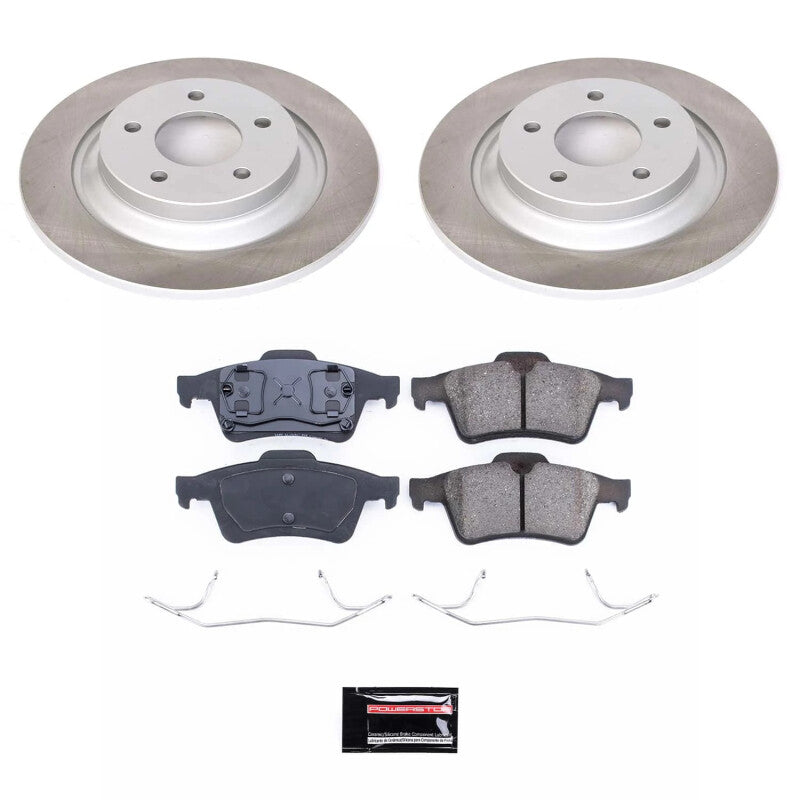 Power Stop 06-07 Mazda 5 Rear Semi-Coated Rotor Kit