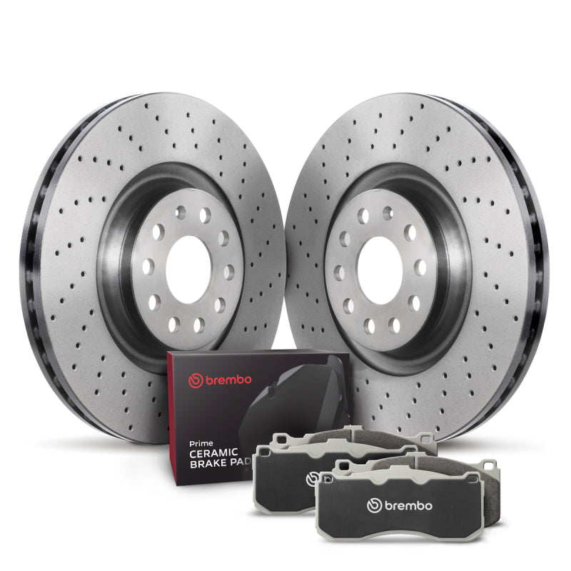 Brembo OE 04-10 BMW X3 Rear Disc Brake Kit