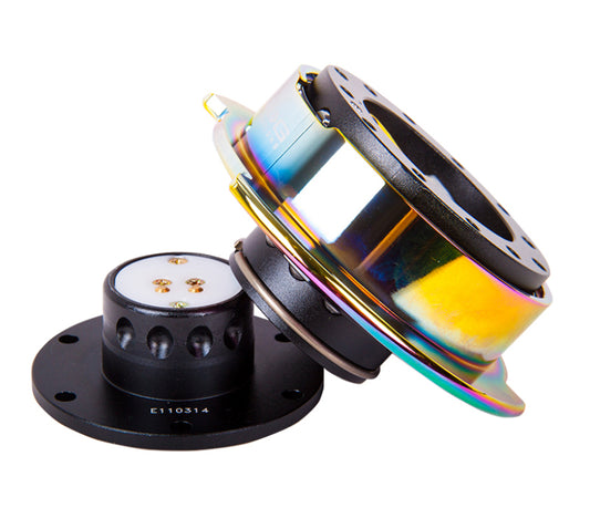 NRG Quick Release Gen 2.5 - Black Body / Neochrome Ring