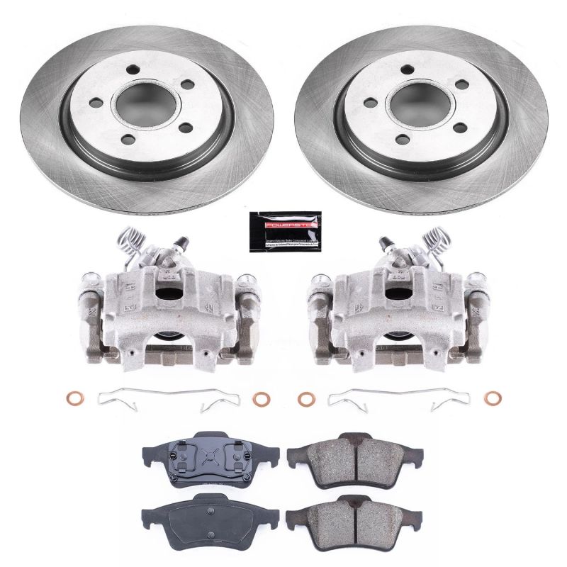 Power Stop 04-05 Volvo S40 Rear Autospecialty Brake Kit w/Calipers