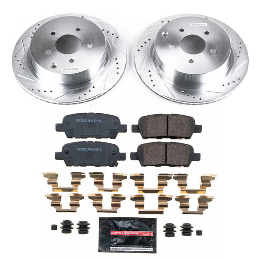 Power Stop 2009 Infiniti FX35 Rear Z26 Street Brake Kit