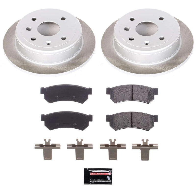 Power Stop 07-08 Suzuki Reno Rear Semi-Coated Rotor Kit