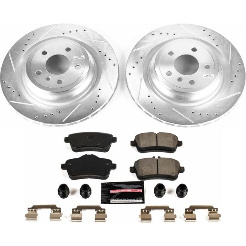 Power Stop 2016 Mercedes-Benz GLE300d Rear Z23 Evolution Sport Brake Kit