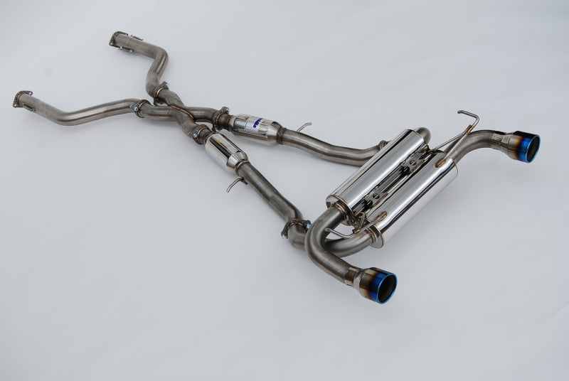 Invidia 2022+ Nissan Z 70mm Gemini Cat Back Exhaust - Rolled TI Tips