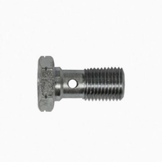 Goodridge Single M10 x 1.5 Metric Zinc-Nickel Plated Banjo Bolt