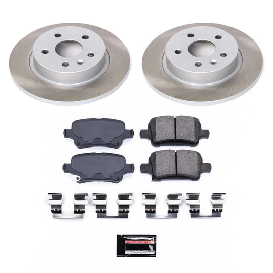 Power Stop 2016 Chevrolet Cruze Rear Semi-Coated Rotor Kit