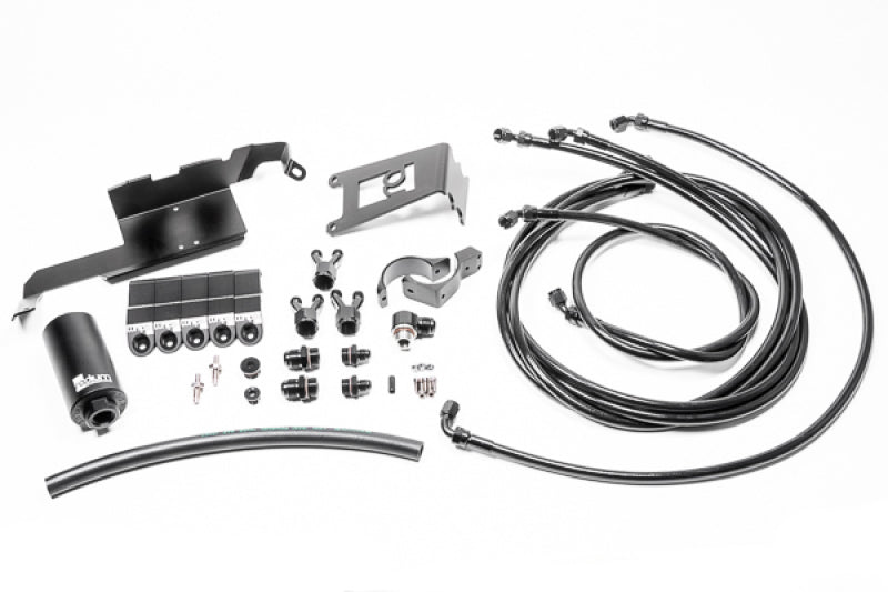 Radium Engineering Nissan R35 GT-R Fuel Hanger Feed Kit - Stainless