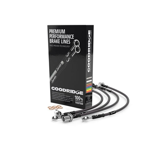 Goodridge 07-19 BMW X6 Stainless Steel Brake Lines