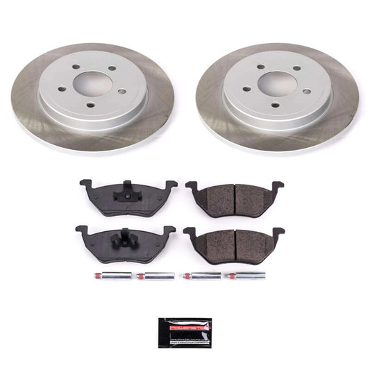 Power Stop 05-08 Mercury Mariner Rear Semi-Coated Rotor Kit