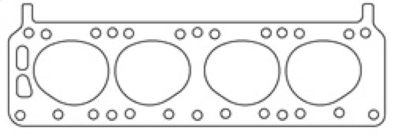 Cometic Morris XPEG .043in Copper Cylinder Head Gasket - 74mm Bore