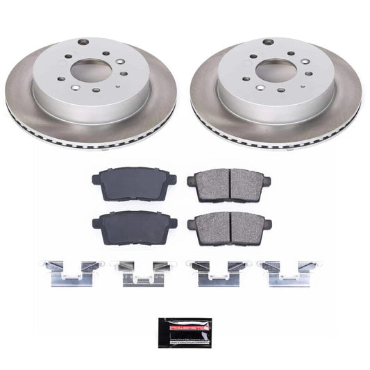 Power Stop 07-12 Mazda CX-7 Rear Semi-Coated Rotor Kit