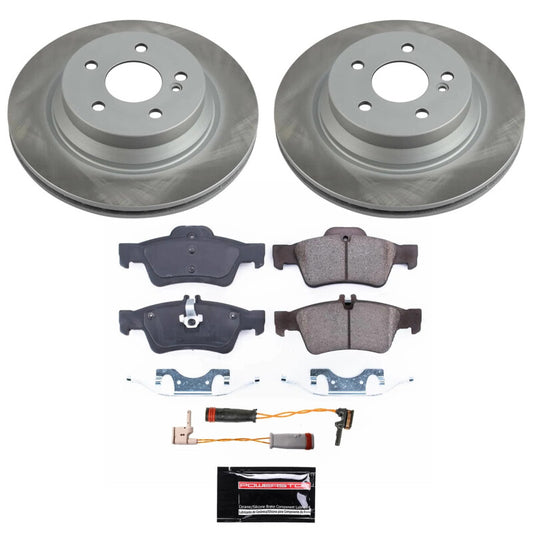 Power Stop 2006 Mercedes-Benz E350 Rear Semi-Coated Rotor Kit