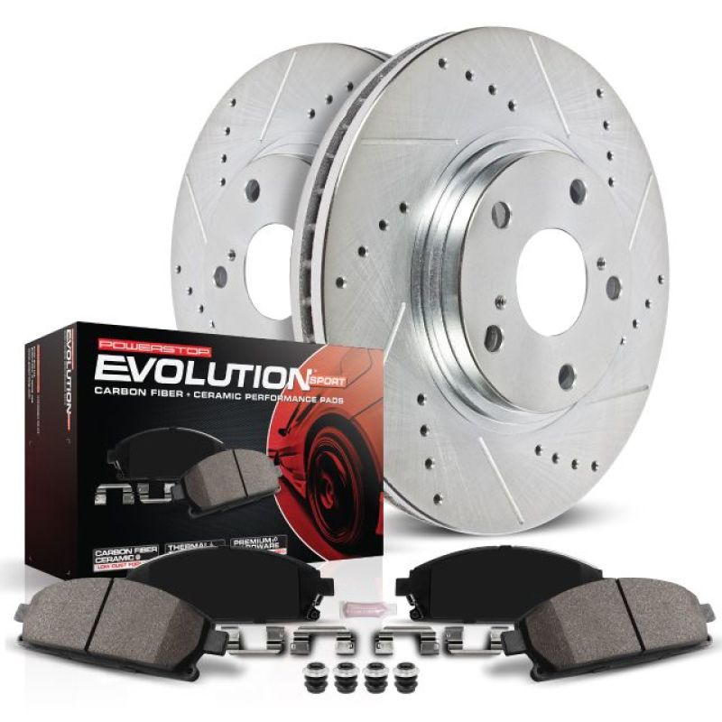 Power Stop 2019 Honda Insight Front Z23 Evolution Sport Brake Kit