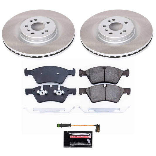 Power Stop 06-07 Mercedes-Benz R500 Front Semi-Coated Rotor Kit