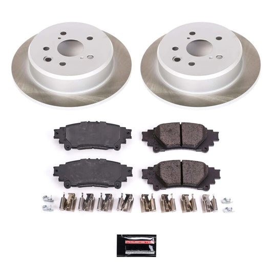 Power Stop 14-15 Lexus IS250 Rear Semi-Coated Rotor Kit