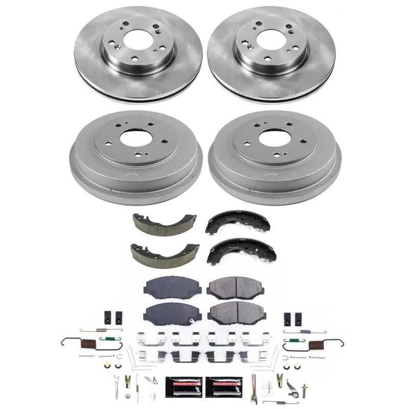 Power Stop 11-12 BMW 335i xDrive Front Track Day Brake Kit