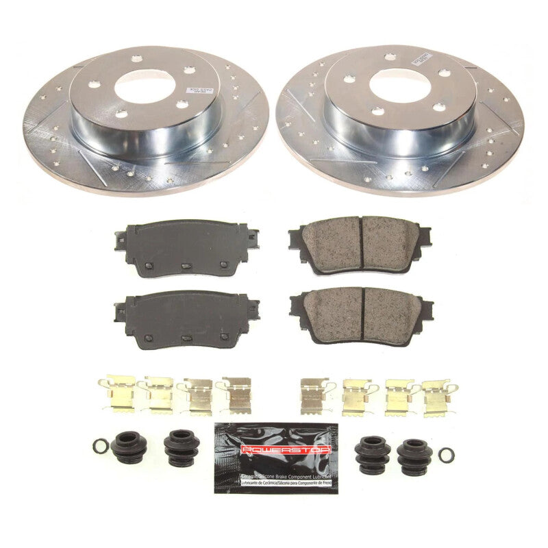 Power Stop 19-23 Nissan Altima Rear Z23 Evolution Brake Kit