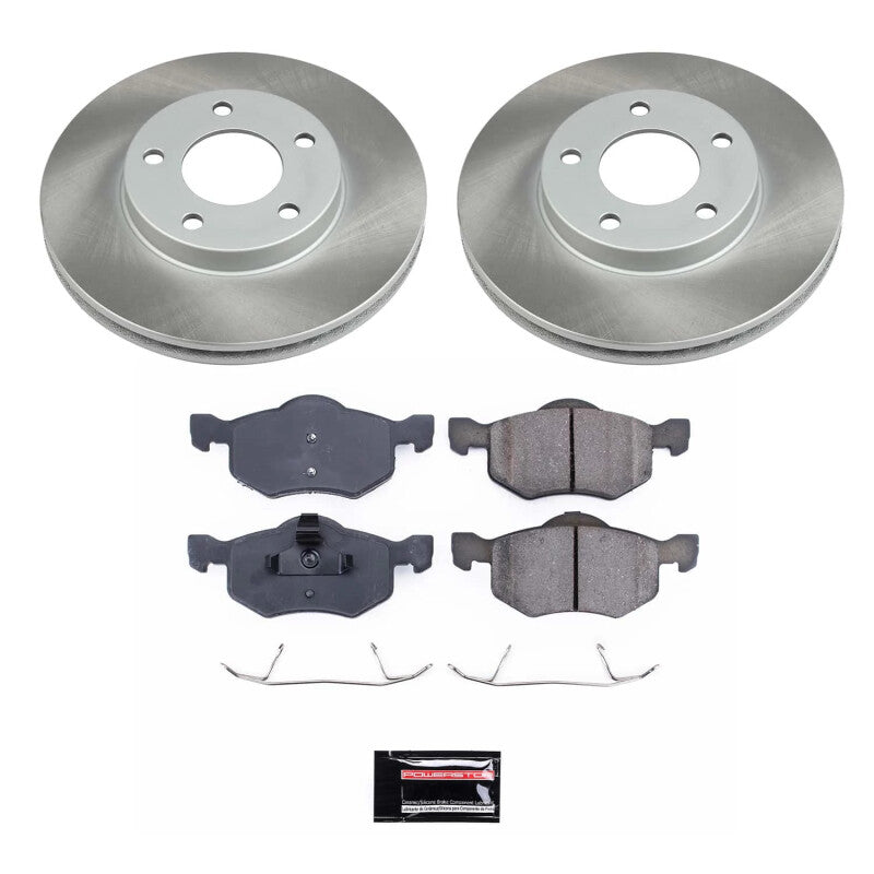 Power Stop 05-07 Mercury Mariner Front Semi-Coated Rotor Kit