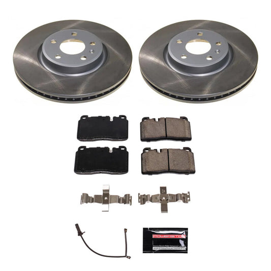 Power Stop 2013 Audi Q5 Front Semi-Coated Rotor Kit