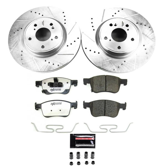 Power Stop 2023 Acura Integra Front Z26 Street Brake Kit