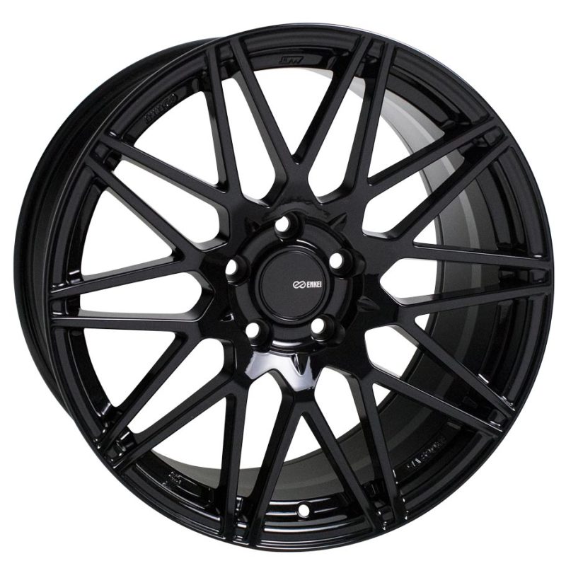 Enkei TMS 18x9.5 5x100 45mm Offset 72.6mm Bore Gloss Black Wheel