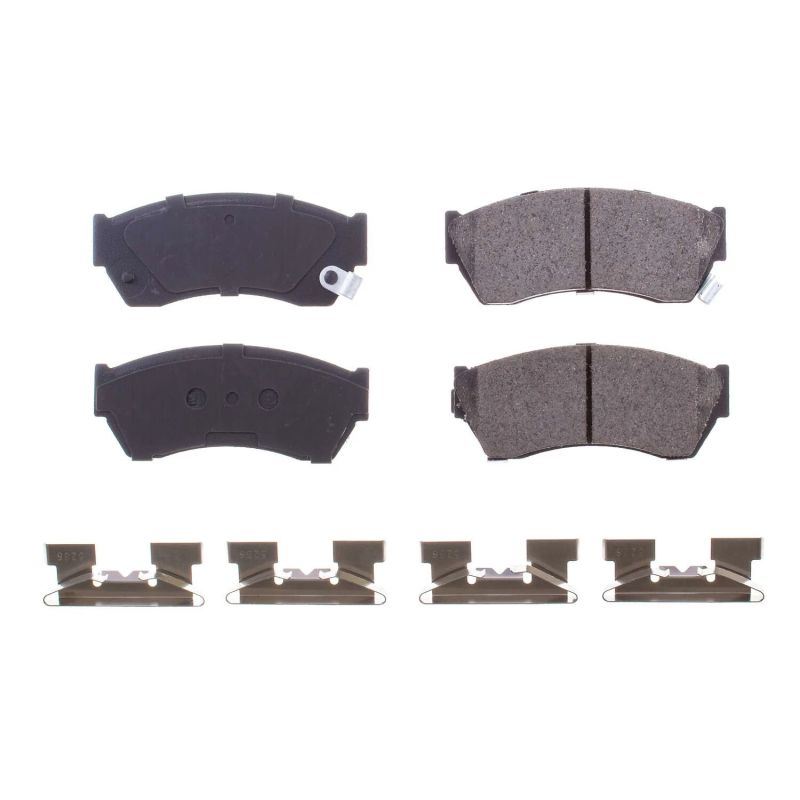 Power Stop 98-01 Chevrolet Metro Front Z17 Evolution Ceramic Brake Pads w/Hardware