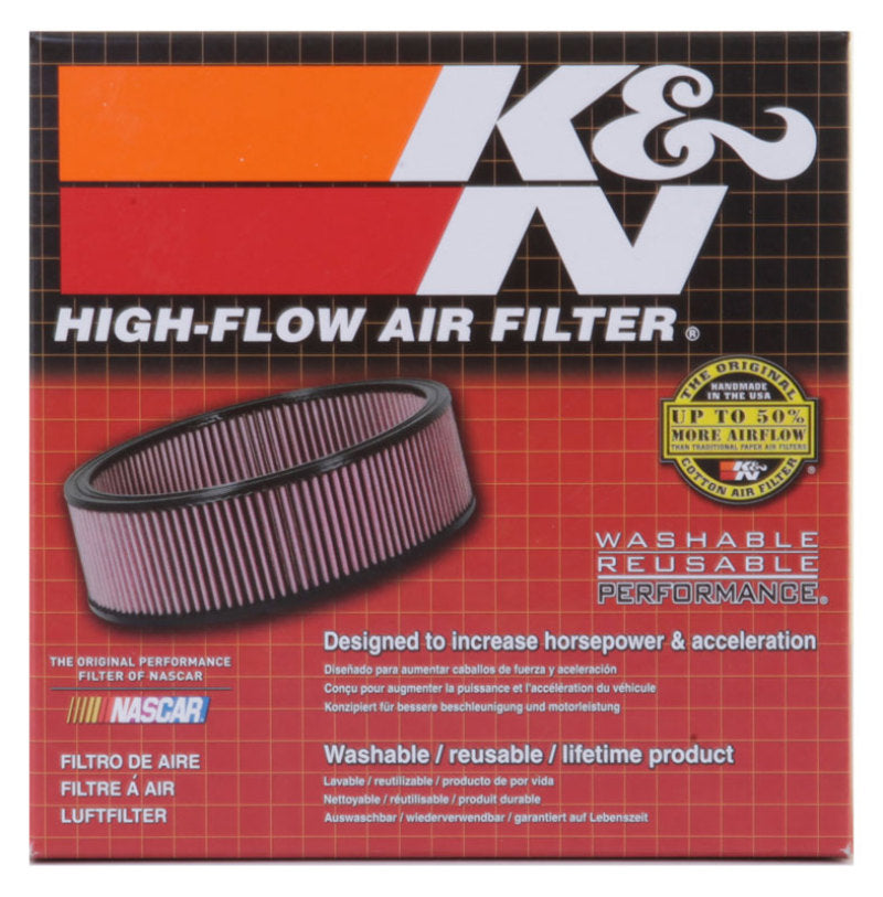 K&N Replacement Air Filter 4.688in ID x 6.063in OD x 1.875in H for Harley Davidson/Rover