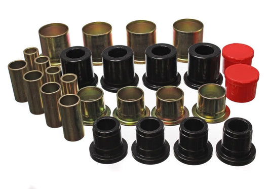 Energy Suspension 73-91 Ford K-5 Blazer/Denali XL/Suburban/Yukon Black Front Control Arm Bushing Set