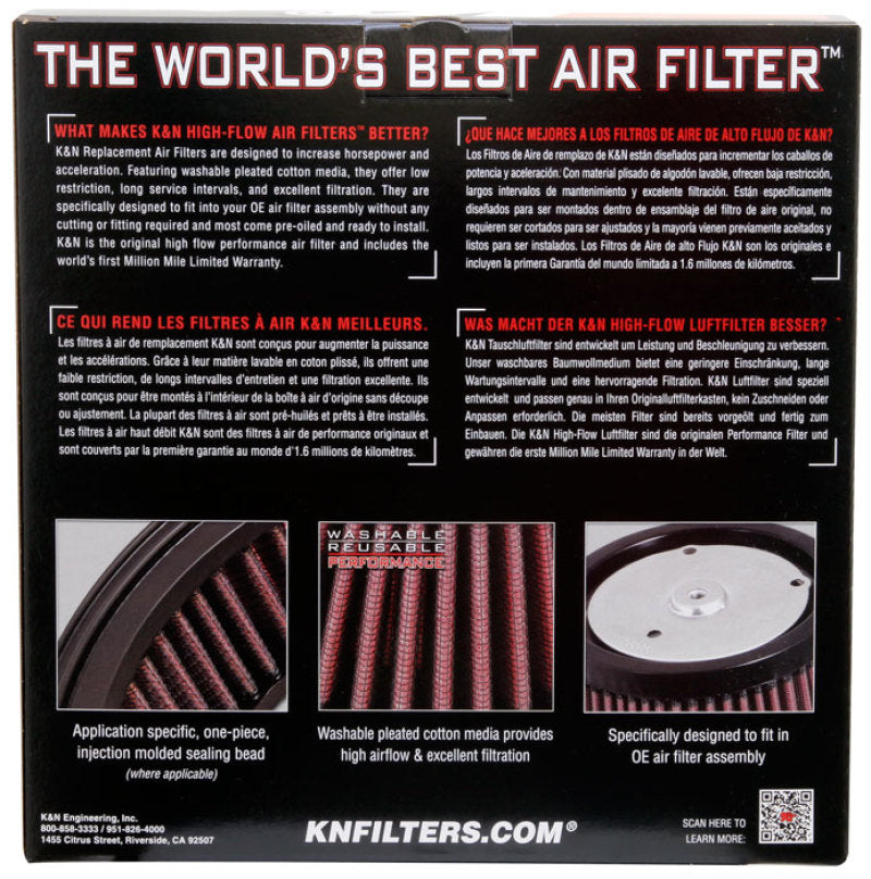 K&N Buell Firebolt/Lightning/Ulysses Replacement Air Filter