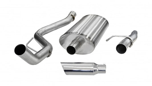 Corsa 2011-2014 Ford F-150 6.2L V8 Polished Sport Cat-Back Exhaust