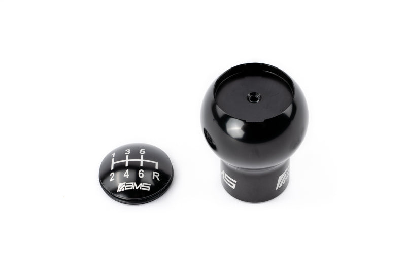 AMS Performance Subaru WRX/STi 6-Speed Billet Shift Knob (Incl Red, Black, & Gunmetal Cap)