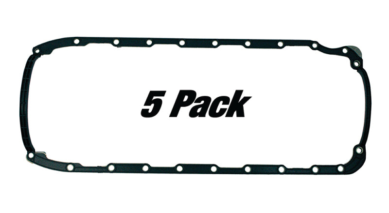 Moroso Chevrolet Big Block Mark IV Oil Pan Gasket - One Piece - Reinforced Steel (5 Pack)