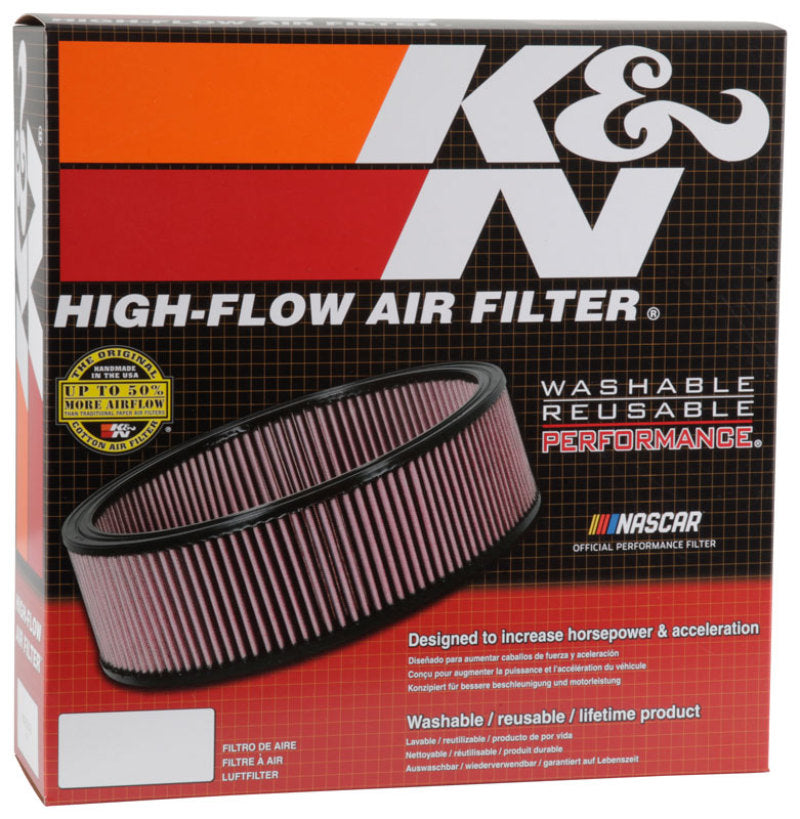 K&N Replacement Air Filter CHRYSLER,DODGE,PLY. 1963-78