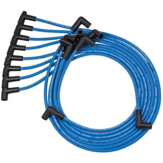 Moroso Custom Ignition Wire Set - Blue Max - Spiral Core