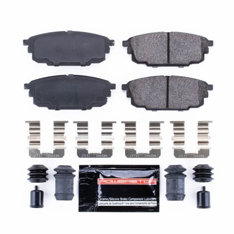 Power Stop 01-03 Mazda Protege Rear Z23 Evolution Sport Brake Pads w/Hardware