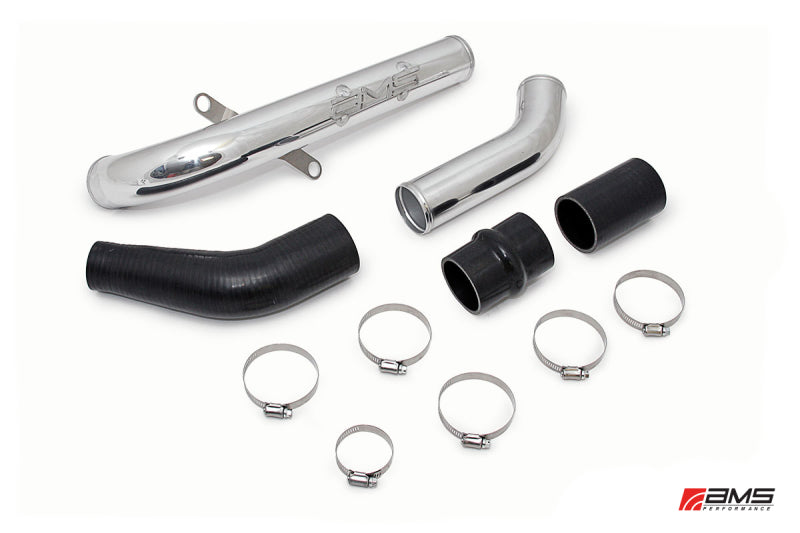 AMS Performance 08-15 Mitsubishi EVO X Upper I/C Pipe - Polished