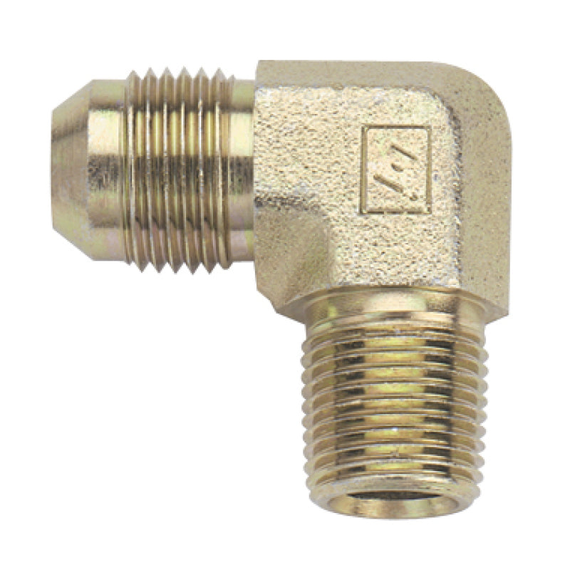 Fragola -4AN x 1/8 NPT 90 Degree Adapter - Steel