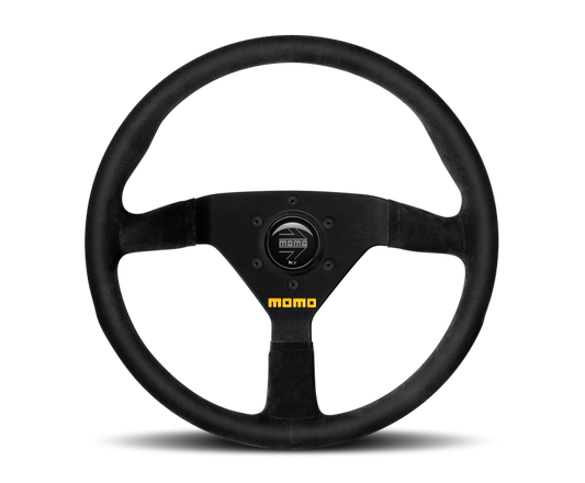 Momo MOD78 Steering Wheel 320 mm - Black Leather/Black Spokes