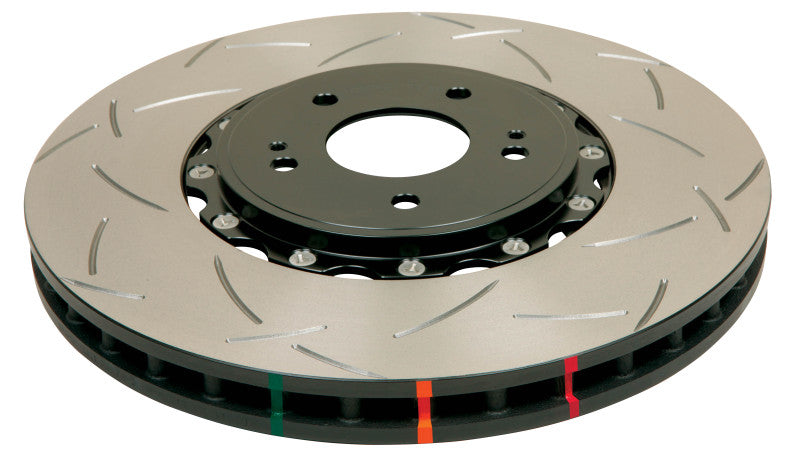 DBA 05-12 Corvette C6 w/Z51 pkg Front Slotted 5000 Series 2 Piece Rotor Assembled w/ Black Hat