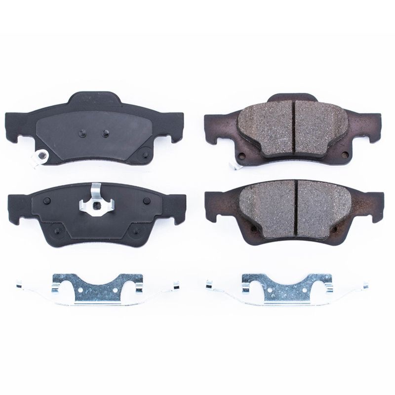 Power Stop 11-19 Dodge Durango Rear Z17 Evolution Ceramic Brake Pads w/Hardware