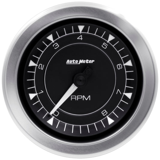 Autometer Chrono 3-3/8in 10k RPM In Dash Tachometer Gauge