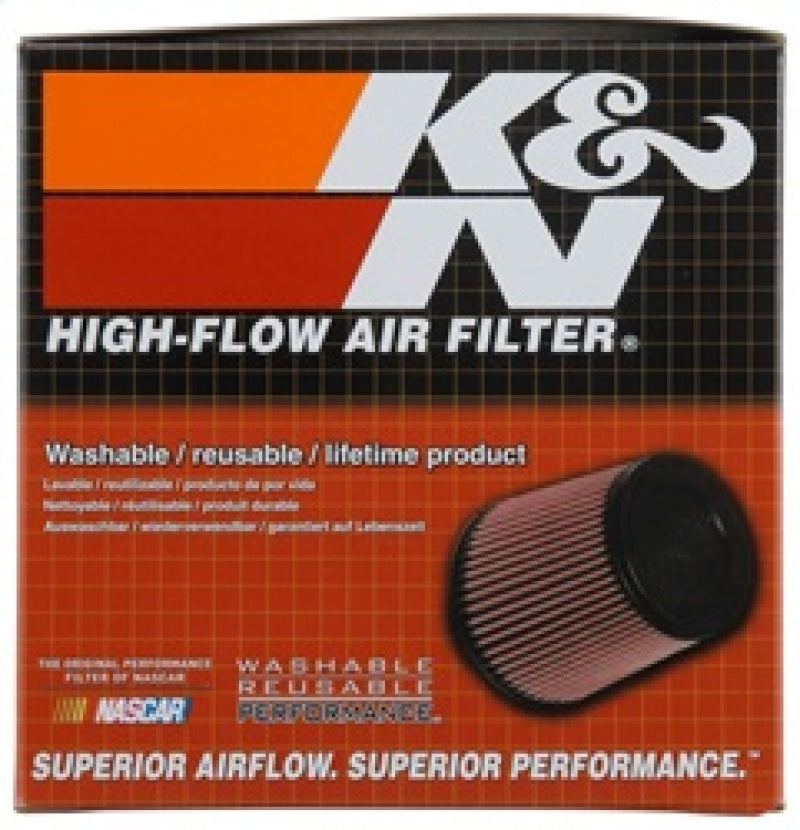 K&N Universal Clamp-On Air Filter 2-1/8in Flange 4x3in-B 3x2in-T 4in-L