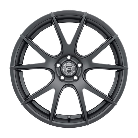 Forgestar CF5V 19x10 / 5x120.65 BP / ET30 / 6.7in BS Satin Black Wheel