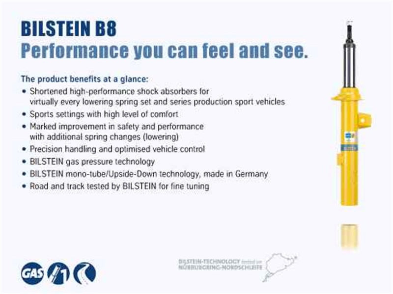 Bilstein B8 13-20 Buick Encore Rear Monotube Strut Assembly