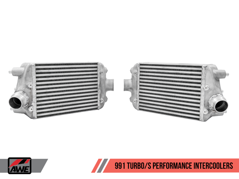 AWE Tuning Porsche 991 (991.2) Turbo/Turbo S Performance Intercooler Kit