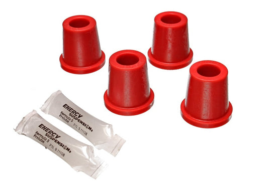 Energy Suspension 87-96 Mitsubishi 2WD PU / 79-93 Dodge D-50 PU Red Front Control Arm Bushing Set