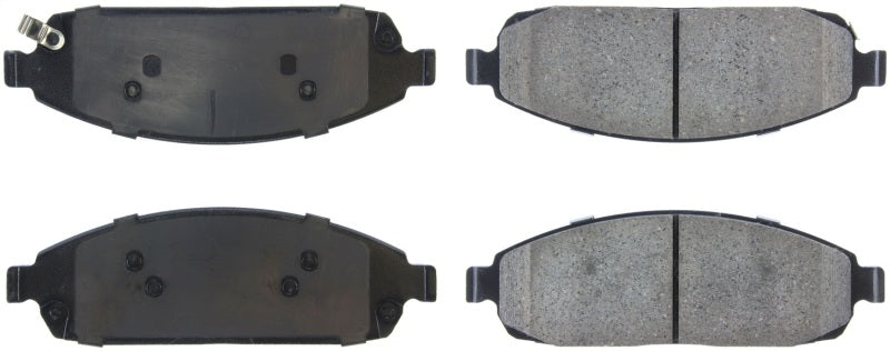 StopTech Sport Brake Pads w/Shims and Hardware - Rear