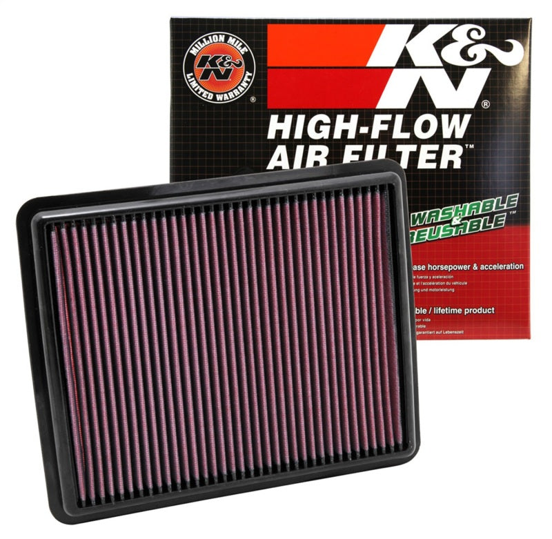 K&N Replacement Air Filter 10-12 Hyundai Santa Fe/Kia Sorrento / 11-12 Hyundai Sonata/Kia Optima